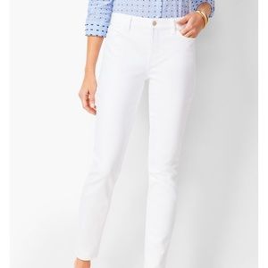 Talbots White Jeans Size 10P